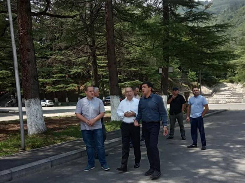 საქართველოს გარემოს დაცვისა და სოფლის მეურნეობის მინისტრის მოადგილემ ქალაქ ცაგერში...